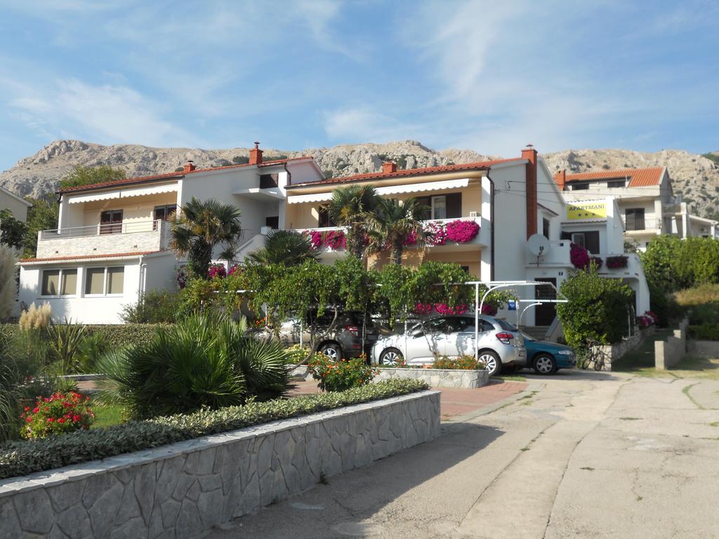 Apartments Mihalic Baška Eksteriør billede